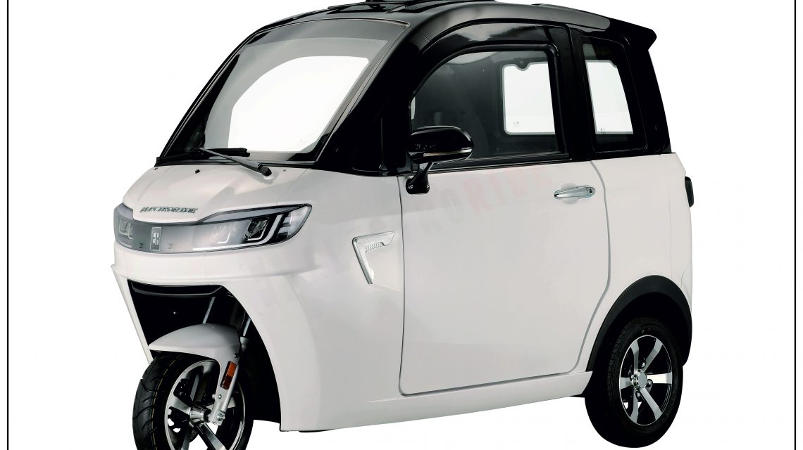 skuter zabudowany, skuter elektryczny, skuter trzykołowe